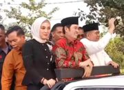 Pasangan Calon Bupati dan Wakil Bupati Lahat Mendaftar Ke KPUD LAHAT 